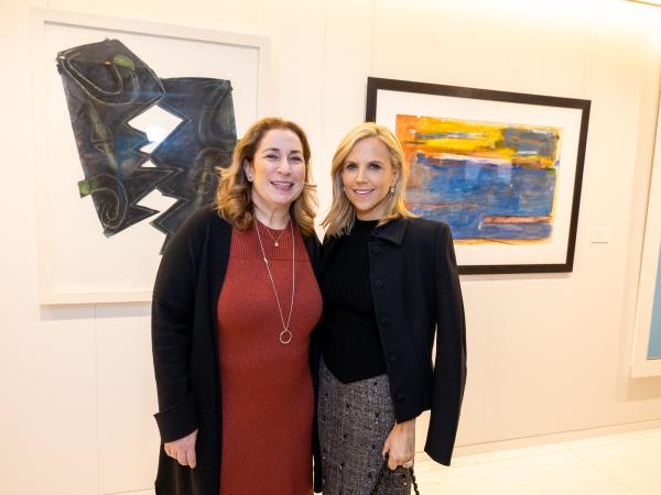 Two women posing for a photo