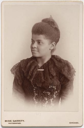 Ida B Wells carte de visite