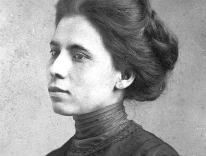 Studio portrait of Jovita Idar