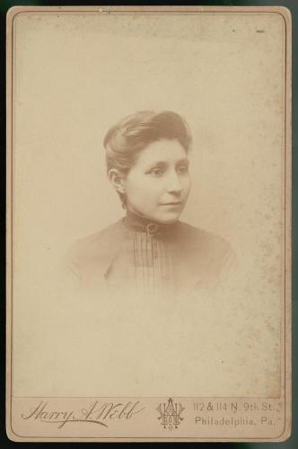 Sepia photo of Dr. Susan La Flesche Picotte