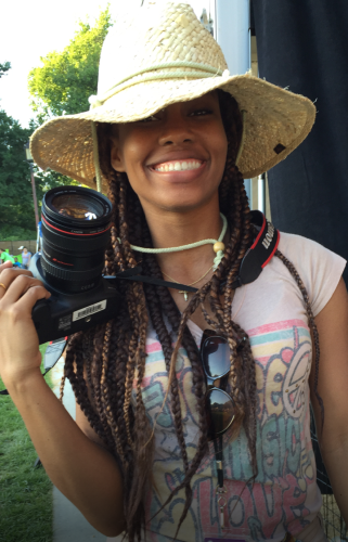 Smithsonian Intern with Camera